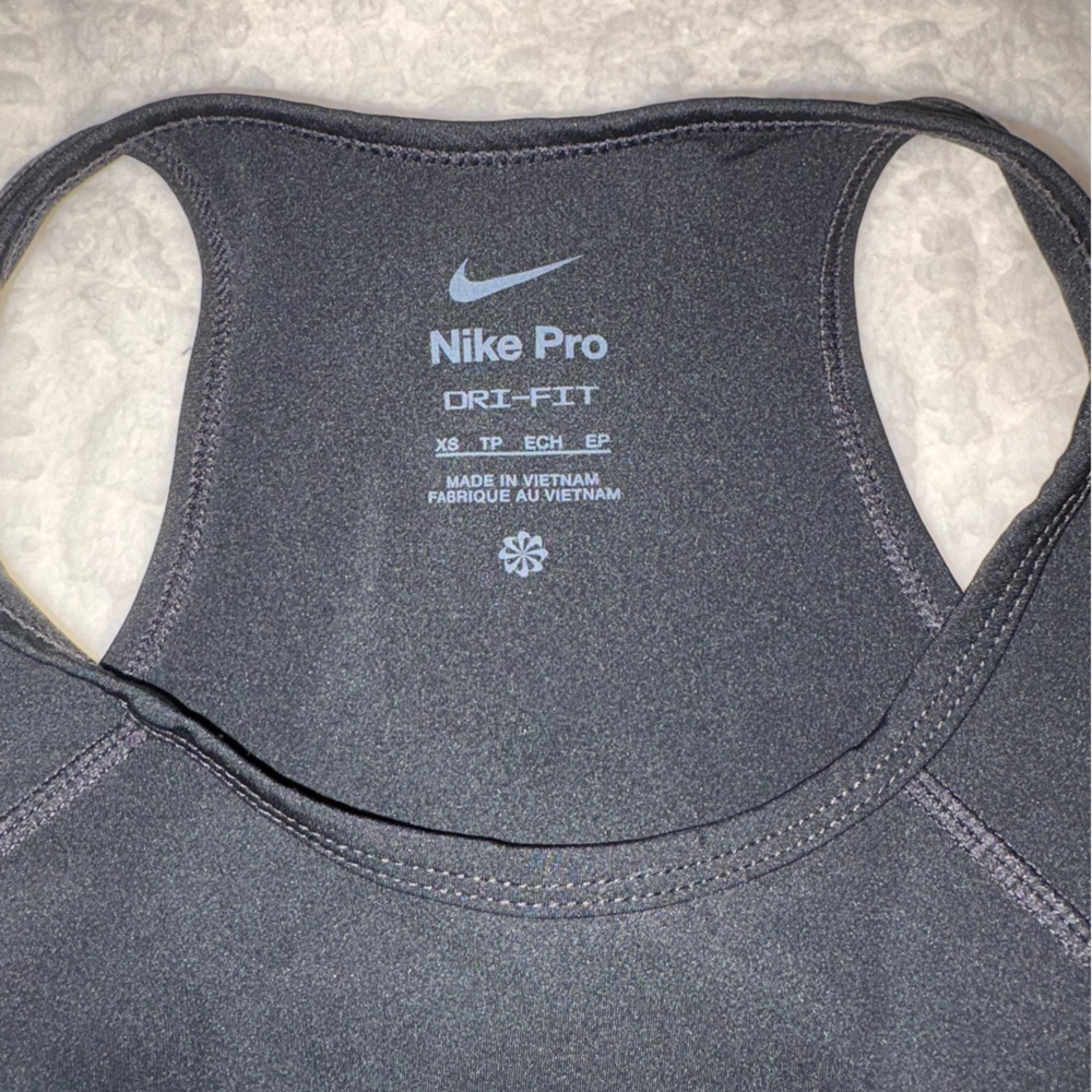 Nike Pro Dri-FIT Charcoal Tank Top